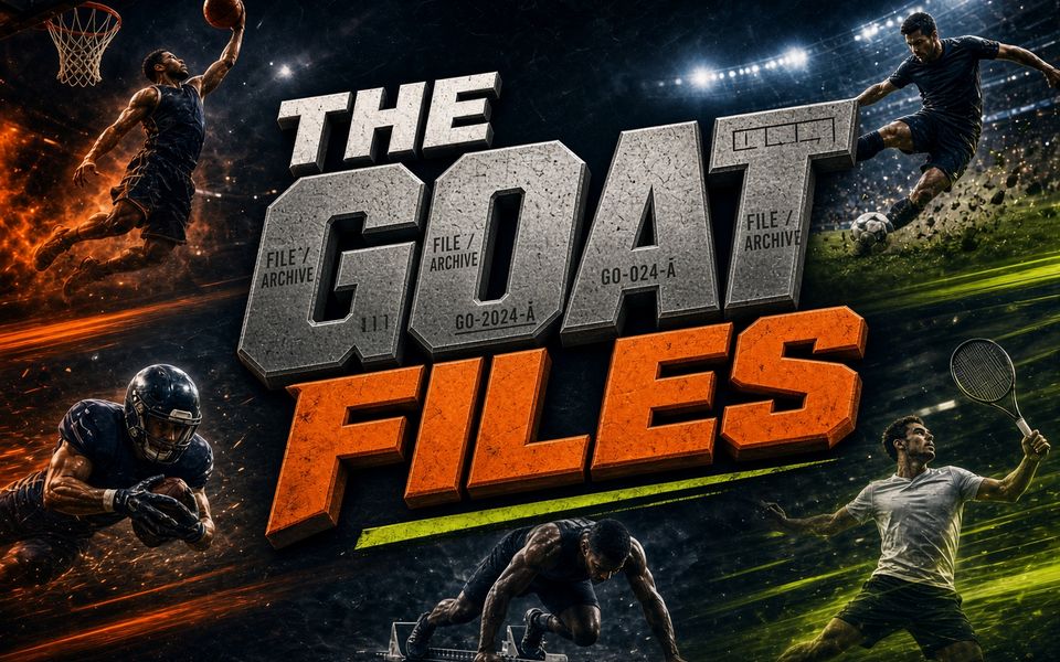 The GOAT Files logo